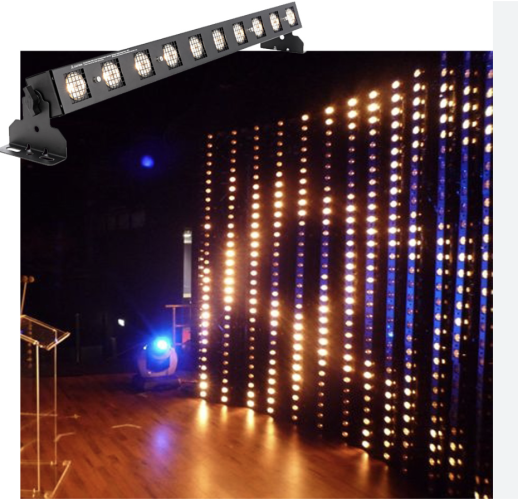 Showtec SUNSTRIPS Active stage blinder