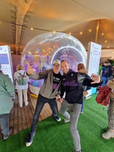Onze Bubble Dome op Nerdland