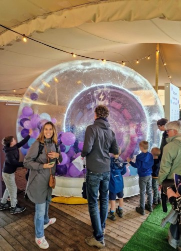 Onze Bubble Dome op Nerdland