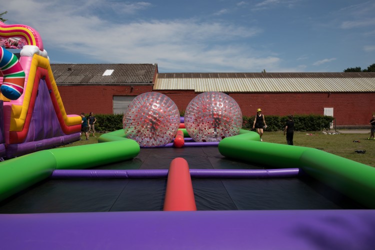 Zorb Ball Race